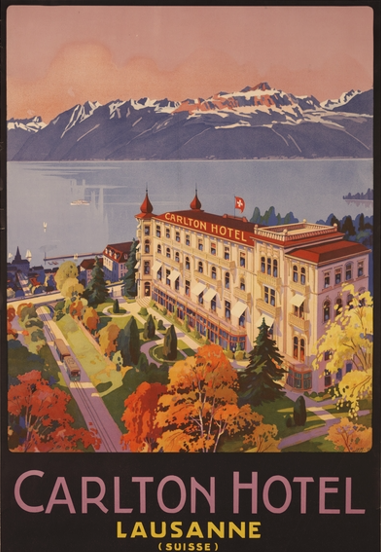 Carlton - Affiche Vintage